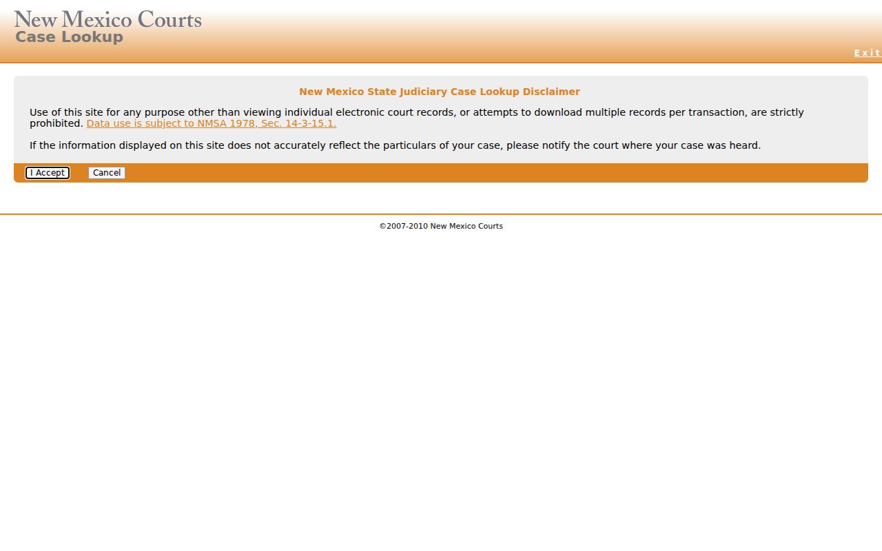 Carlsbad residents directory New Mexico Case Lookup public search